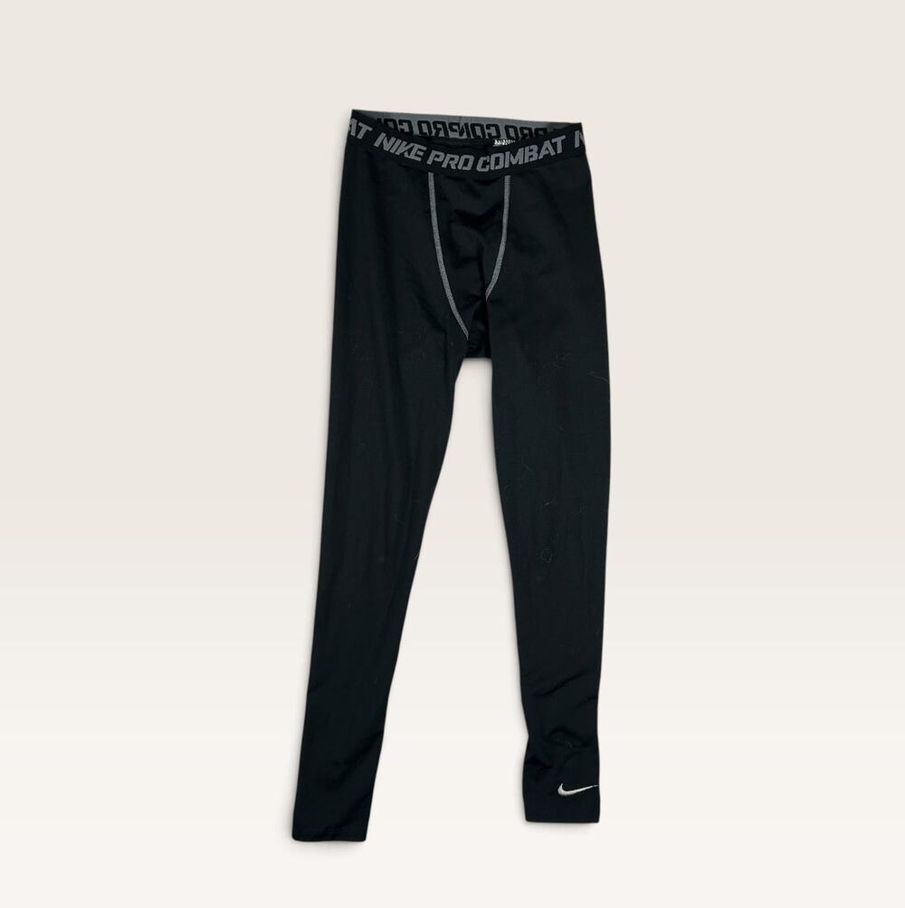 Nike Pro Combat Men's Size M Black Compression Tights Dri-Fit